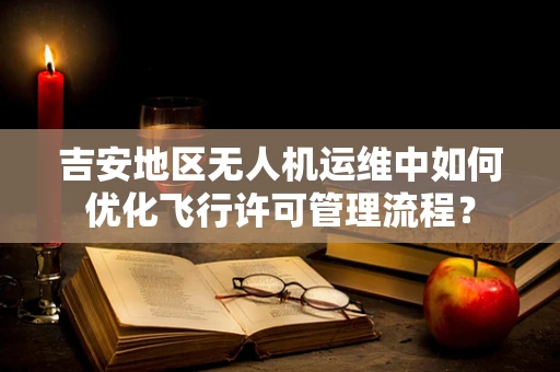 吉安地区无人机运维中如何优化飞行许可管理流程？