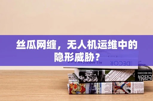丝瓜网缠，无人机运维中的隐形威胁？