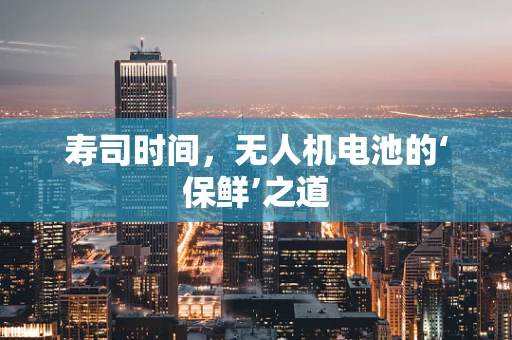寿司时间，无人机电池的‘保鲜’之道