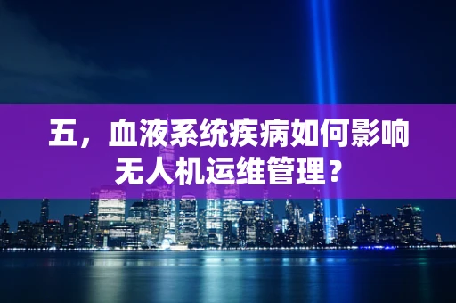 五，血液系统疾病如何影响无人机运维管理？