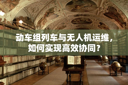 动车组列车与无人机运维，如何实现高效协同？