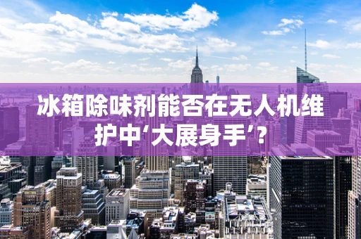 冰箱除味剂能否在无人机维护中‘大展身手’？