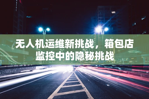 无人机运维新挑战，箱包店监控中的隐秘挑战