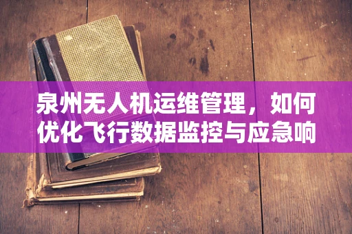 泉州无人机运维管理，如何优化飞行数据监控与应急响应？