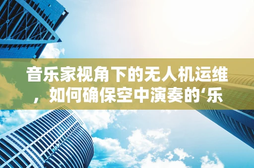 音乐家视角下的无人机运维，如何确保空中演奏的‘乐章’无误？