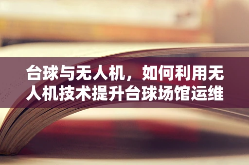 台球与无人机，如何利用无人机技术提升台球场馆运维效率？
