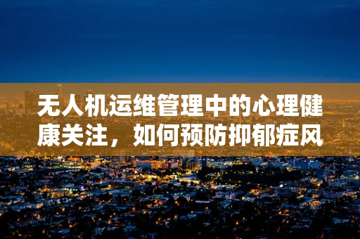 无人机运维管理中的心理健康关注，如何预防抑郁症风险？