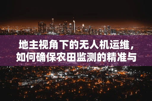 地主视角下的无人机运维，如何确保农田监测的精准与安全？
