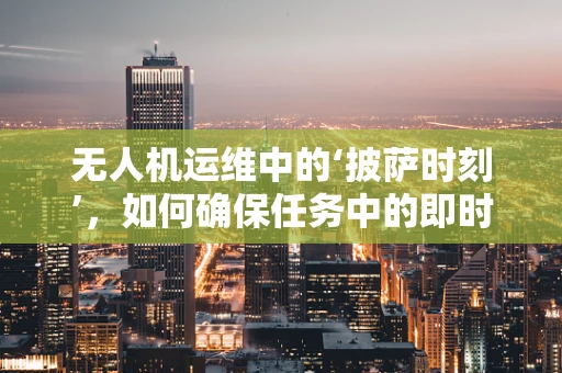 无人机运维中的‘披萨时刻’，如何确保任务中的即时补给？