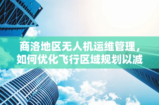 商洛地区无人机运维管理，如何优化飞行区域规划以减少干扰？