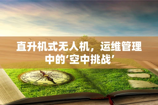 直升机式无人机，运维管理中的‘空中挑战’