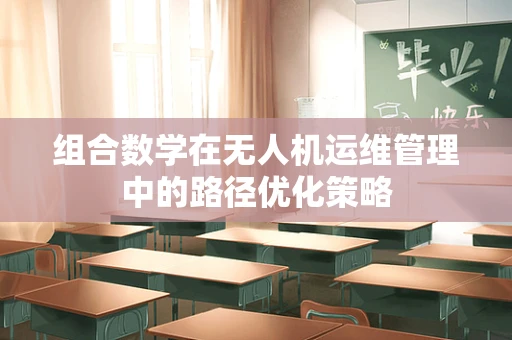 组合数学在无人机运维管理中的路径优化策略