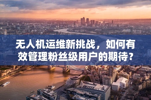 无人机运维新挑战，如何有效管理粉丝级用户的期待？