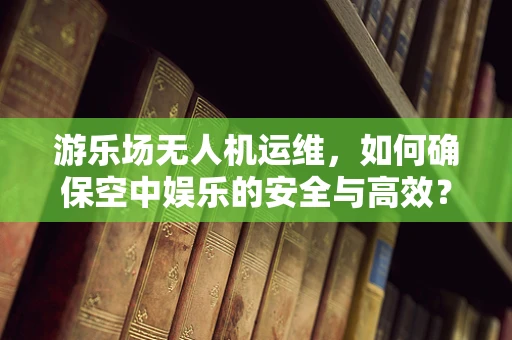 游乐场无人机运维，如何确保空中娱乐的安全与高效？