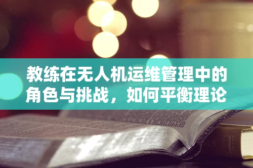 教练在无人机运维管理中的角色与挑战，如何平衡理论与实践？