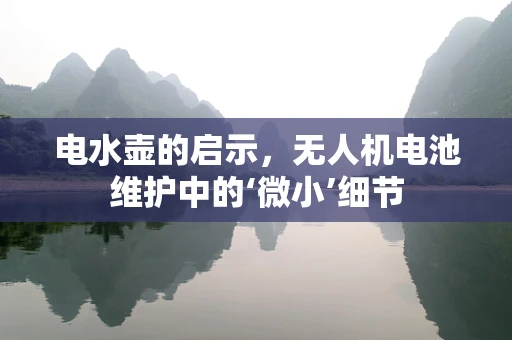 电水壶的启示，无人机电池维护中的‘微小’细节