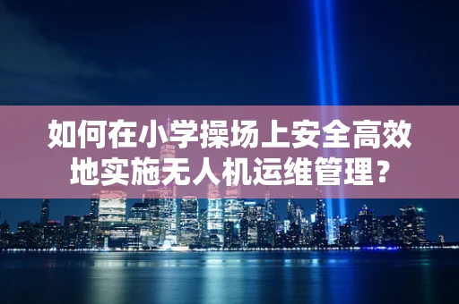 如何在小学操场上安全高效地实施无人机运维管理？