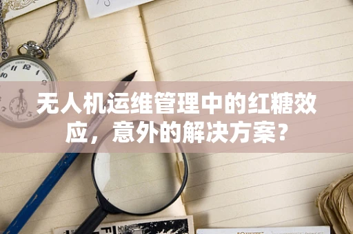 无人机运维管理中的红糖效应，意外的解决方案？
