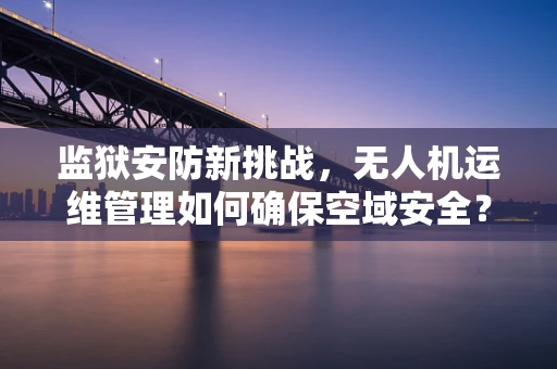 监狱安防新挑战，无人机运维管理如何确保空域安全？