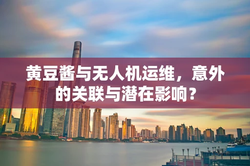 黄豆酱与无人机运维，意外的关联与潜在影响？
