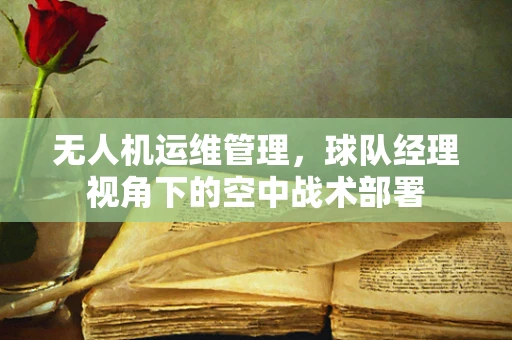 无人机运维管理，球队经理视角下的空中战术部署