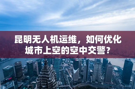 昆明无人机运维，如何优化城市上空的空中交警？