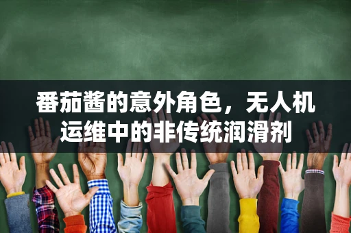 番茄酱的意外角色，无人机运维中的非传统润滑剂