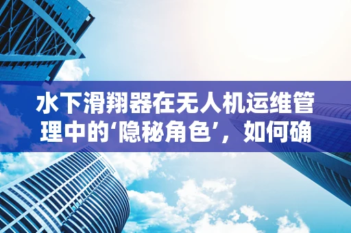 水下滑翔器在无人机运维管理中的‘隐秘角色’，如何确保其高效与安全？