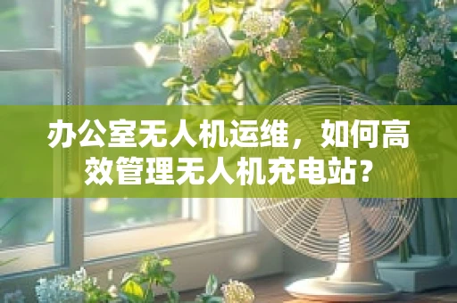 办公室无人机运维，如何高效管理无人机充电站？