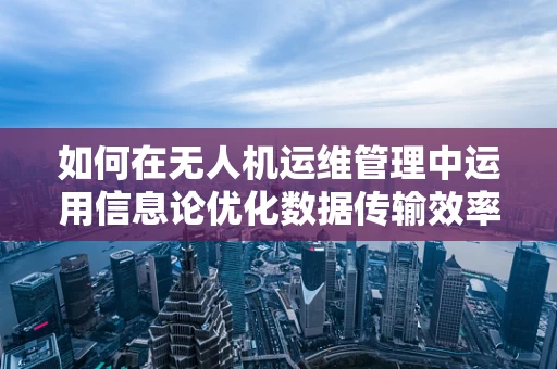 如何在无人机运维管理中运用信息论优化数据传输效率？