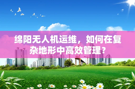 绵阳无人机运维，如何在复杂地形中高效管理？