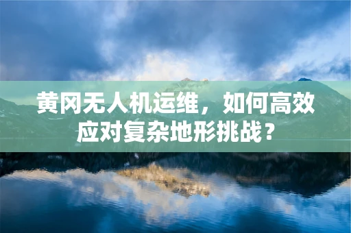 黄冈无人机运维，如何高效应对复杂地形挑战？