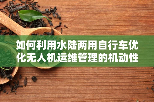 如何利用水陆两用自行车优化无人机运维管理的机动性？