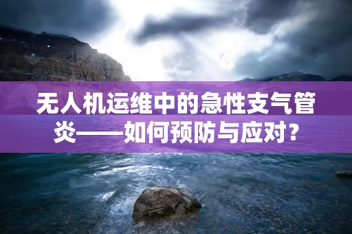 无人机运维中的急性支气管炎——如何预防与应对？