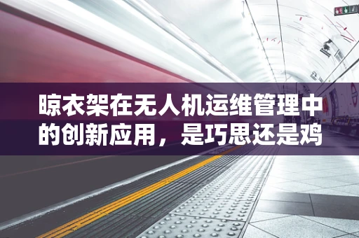 晾衣架在无人机运维管理中的创新应用，是巧思还是鸡肋？