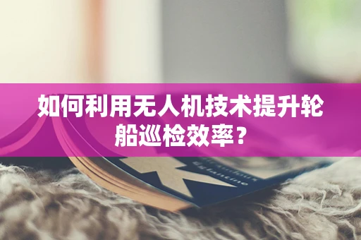 如何利用无人机技术提升轮船巡检效率？