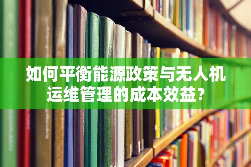 如何平衡能源政策与无人机运维管理的成本效益？