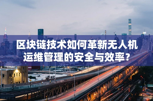 区块链技术如何革新无人机运维管理的安全与效率？