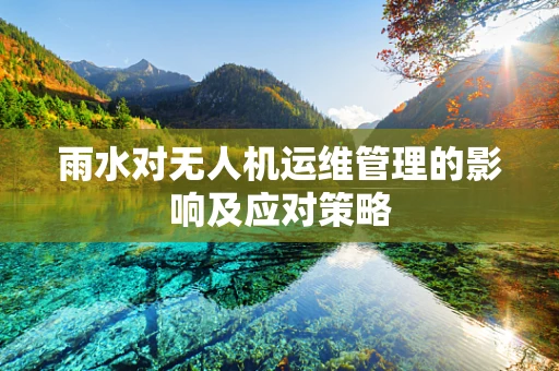 雨水对无人机运维管理的影响及应对策略