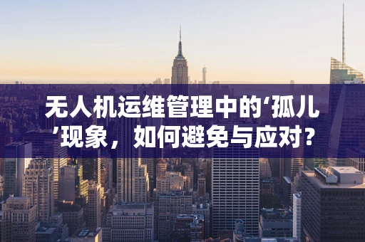 无人机运维管理中的‘孤儿’现象，如何避免与应对？