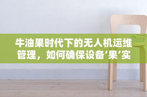 牛油果时代下的无人机运维管理，如何确保设备‘果’实累累？