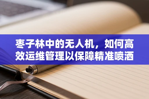 枣子林中的无人机，如何高效运维管理以保障精准喷洒？