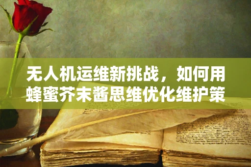 无人机运维新挑战，如何用蜂蜜芥末酱思维优化维护策略？