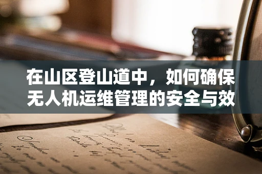 在山区登山道中，如何确保无人机运维管理的安全与效率？