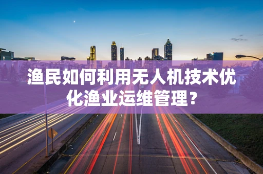 渔民如何利用无人机技术优化渔业运维管理？