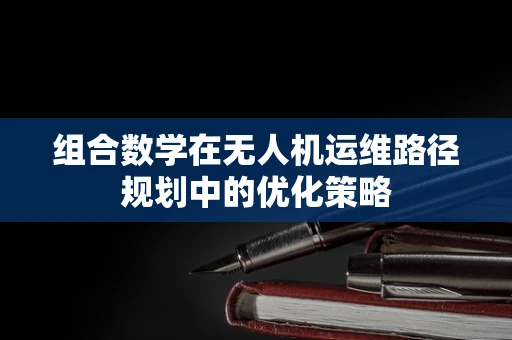 组合数学在无人机运维路径规划中的优化策略