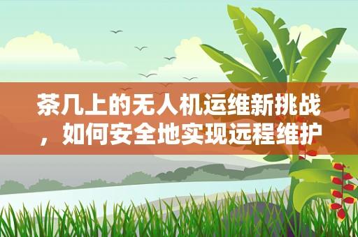 茶几上的无人机运维新挑战，如何安全地实现远程维护？