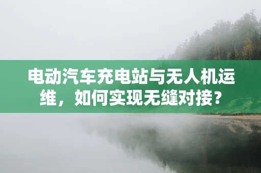 电动汽车充电站与无人机运维，如何实现无缝对接？