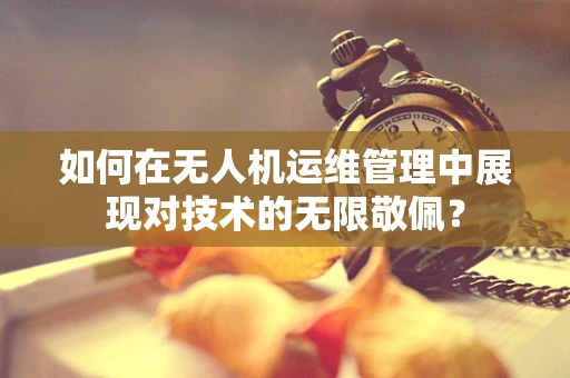 如何在无人机运维管理中展现对技术的无限敬佩？