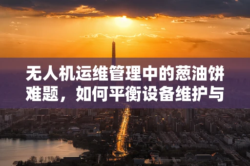 无人机运维管理中的葱油饼难题，如何平衡设备维护与飞行任务？